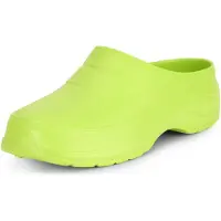 Ladeheid Sabots légers Eva pour femmes et hommes, sabots de jardin, chaussures de jardin KL037 (Lime, 40)