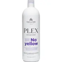Kallos Plex No Yellow Shampoo 1 Liter (Shampoing liquide, 1000 ml)
