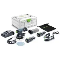 Festool Ponceuse excentrique sans fil ETSC 125 3.0 I-PLUS - - systainer -578854