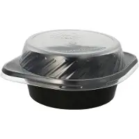Papstar Couvercle pour bol de soupe, Contenant à usage unique, Transparent