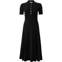 Michael Kors Robes en maille 'FIT N FLARE' noir