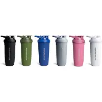 Smartshake , Reforce Acier Inoxydable, Blanc, 30 oz (900 ml)