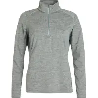 Protest Senna Half Zip Fleece Gris M Femme
