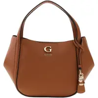 GUESS Sac à Main Coleen Petit Caramel