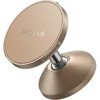 Baseus Uchwyt magnetyczny GoTrip DC1 kompatybilny z MagSafe na szybę/deskę rozdzielczą - złoty, Support pour smartphone, Or