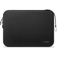 TechProtection HARDPOUCH LAPTOP 13-14 SCHWARZ/ SCHWARZ (14"), Sac pour notebook, Noir