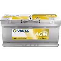 Varta A4 Silver Dynamic AGM 12V 105Ah 950A Batterie automobile Start-Stop 605 901 095