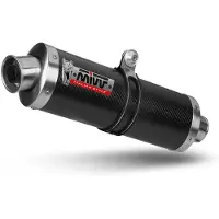 MIVV Oval Yamaha Fz1/fz1 Fazer 2006-16 Y.023.l3 Homologated Slip On Muffler Argenté Homologated