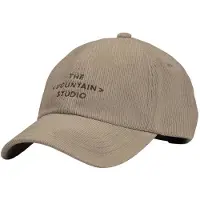 The Mountain Studio Cord Classic Cap Beige