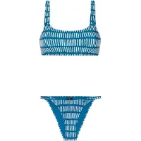 Protest Clue Bandeau Bikini Bleu L Femme
