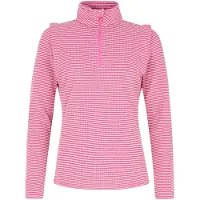 Protest Ivory Half Zip Fleece Rose XL Femme
