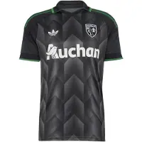 Adidas T-Shirt fonctionnel 'RC Lens 26/27' gris / anthracite / vert / blanc