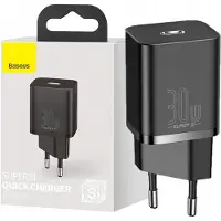 Baseus Super Si Quick Charger 1C 30W (Noir)