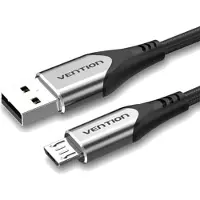 Vention Câble COAHC de , USB-A 2.0 vers Micro-B, 3A, 0,25 m, gris