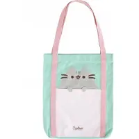 Pusheen Premium Tote Bag Vert,Bleu