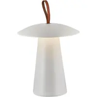 Nordlux Ara to go IP54 Lampe de table rechargeable , Variante : Ø 197 x 292 mm, LED, 2 W, 190 lm, blanc