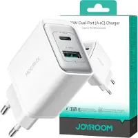 JOYROOM Chargeur Tcf15 Dual-Port (A+C) 30W (Blanc)