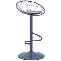Mauro Ferretti Tabouret de bar Clox 49 x 92 x 45 cm Métal Turquoise