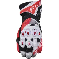 Five RFX1 Evo, gants ,Blanc/Noir/Rouge Néon ,L
