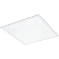Eglo 98766 SALOBRENA-B LED Plafonnier 32,5W 595x595mm Blanc Télécommande couleur de lumière contrôlable dimmable