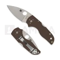 Spyderco Couteau pliant Lil Native Mid Blacklock Brown G10 CPM15V SPRINT