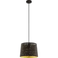 Eglo 99439 SEGEZIA E27 Lampe à suspendre Ø350mm moka or