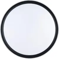 Eglo 99781 SELUCI LED 4-fois plafonnier 4x10W Ø490mm noir blanc couleur de lumière réglable dimmable