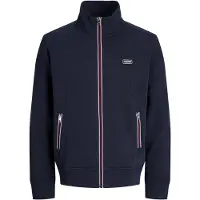 Jack & Jones Ronaldo Full Zip Sweatshirt Bleu M Homme