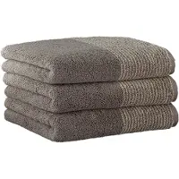 Cawoe Serviette beige / graphite