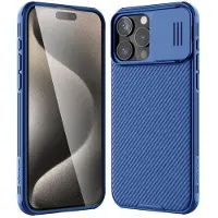 NILLKIN CamShield Pro (Apple iPhone 15 Pro Max), Coque pour téléphone portable, Bleu