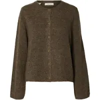 Selected Lulu New Cardigan Marron XS Femme