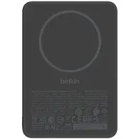 Belkin Batterie Externe Magnétique Slim BoostCharge 10 000 mAh 7,5 W USB-C iPhone 12-17 Noir