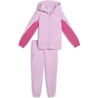 Puma Essential Block Tracksuit Rose 3-4 Years Enfants