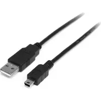 StarTech.com Câble USB 2.0 A vers Mini B de 2 m - Cordon USB A vers USB Mini B - M/M - Câble USB - USB (M) pour mini USB type B (M) - USB 2.0 - 2 m - noir