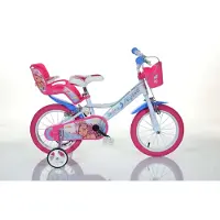 Dino Bikes Vélo enfant 14" LA PETITE SIRÈNE ALYSSA avec accessoires