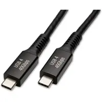 Captiva Câble USB C-mâle C-mâle noir 2m USB-C vers USB-C 240W (80305)