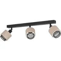 Eglo ROSLEY, douille E14, 220-240 V, couleur noire