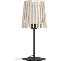 Eglo FATTORIA lampe de table éclairage de table - H45 x Ø20 cm - noir - 1X25W excl - IP20