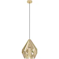 Eglo Lampe suspendue dorée Carlton Ø 31 cm