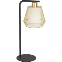 Eglo Lampe de table dorée Ciudadela