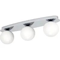 Eglo Plafonnier Castrovido Chrome à 3 lumières
