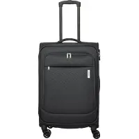 Travelite Valise à roulettes Priego M 66 cm – Valise de taille moyenne avec 4 roulettes et serrure à combinaison