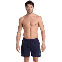 Arena Boardshorts 'FUNDAMENTALS LOGO BOXER' bleu marine / turquoise