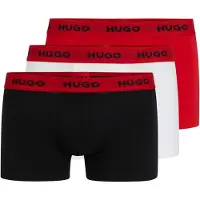 HUGO Boxers beige / rouge / noir
