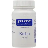 Pro Medico Pure Encapsulations Biotine 2,5 mg, 60 gélules