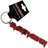 Rock Off Logo Iron Maiden en métal, Multicolore