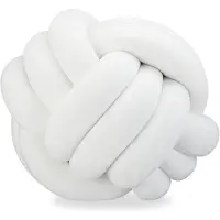 Relaxdays Coussin en noeud (25 x 25 cm)