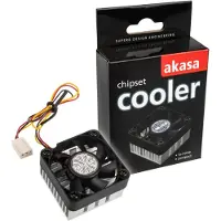 Akasa AK-210-BK système de refroidissement d'ordinateur Carte SIM Refroidisseur 4 cm Noir