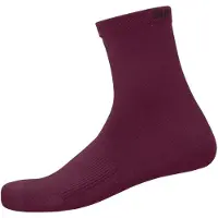 Shimano Hommes, Chaussettes, Chaussettes de cheville Original Maroon UNI S-M(SIZE36-40), Rouge, (Une unité par pack, 36 - 40)