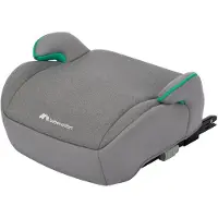 Bebeconfort Manga i-Fix Rehausseur de siège, rehausseur de siège ISOFIX, rehausseur de siège de voiture léger, de 6 à 12 ans, 22-36 kg, 125-150 cm, Tinted Gray
